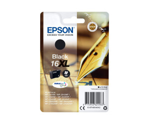 Epson 16XL - 12.9 ml - XL - Schwarz - Original
