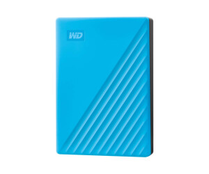 WD My Passport WDBPKJ0040BBL - Festplatte - verschlüsselt - 4 TB - extern (tragbar)