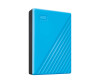 WD My Passport WDBPKJ0040BBL - Festplatte - verschlüsselt - 4 TB - extern (tragbar)