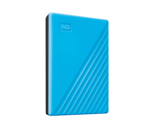 WD My Passport WDBYVG0020BBL - hard drive - encrypted - 2 TB - external (portable)
