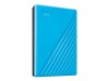 WD My Passport WDBYVG0020BBL - Festplatte - verschlüsselt - 2 TB - extern (tragbar)