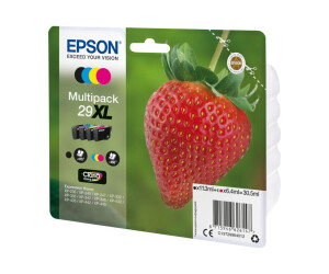 Epson 29XL Multipack - 4er-Pack - XL - Schwarz, Gelb,...