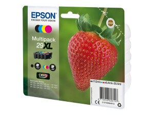 Epson 29XL Multipack - 4er-Pack - XL - Schwarz, Gelb,...
