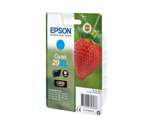 Epson 29xl - 6.4 ml - XL - cyan - original - blister packaging