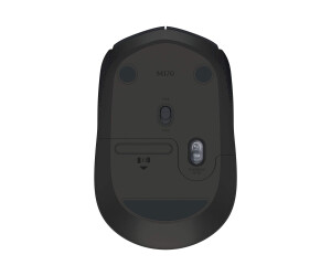 Logitech B170 - Maus - optisch - 3 Tasten - kabellos - 2.4 GHz - kabelloser Empfänger (USB)