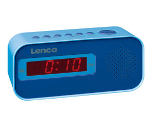 Lenco CR-205 - Radiouhr - 0.5 Watt - Blau