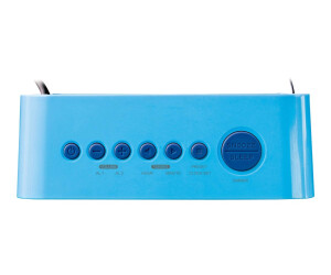 Lenco CR-205 - Radiouhr - 0.5 Watt - Blau