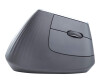 Logitech MX Vertical - Vertikale Maus - ergonomisch - optisch - 6 Tasten - kabellos, kabelgebunden - Bluetooth, 2.4 GHz - kabelloser Empfänger (USB)