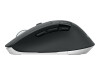 Logitech M720 Triathlon - Maus - Für Rechtshänder - optisch - 7 Tasten - kabellos - Bluetooth, 2.4 GHz - kabelloser Empfänger (USB)