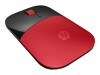HP Z3700 - Maus - Blaue LED - kabellos - 2.4 GHz - kabelloser Empfänger (USB)