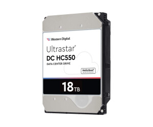 WD Ultrastar DC HC550 WUH721818AL5204 - hard drive - 18...