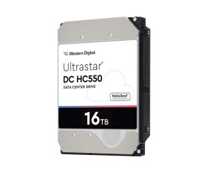 WD Ultrastar DC HC550 WUH721816AL5204 - Festplatte - 16 TB - intern - 3.5" (8.9 cm)