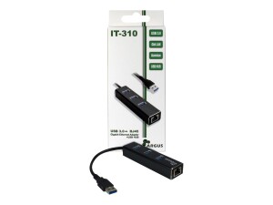 Argus IT-310 - Hub - 3 x SuperSpeed USB 3.0 + 1 x...