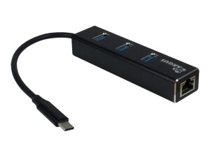 Argus IT-410 - Hub - 3 x SuperSpeed USB 3.0 + 1 x...