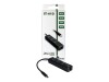 Argus IT-410 - Hub - 3 x SuperSpeed USB 3.0 + 1 x 10/100/1000