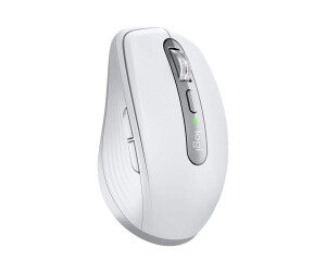Logitech MX Anywhere 3 for Mac - Maus - Laser - 6 Tasten - kabellos - Bluetooth - kabelloser Empfänger (USB)