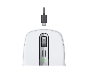 Logitech MX Anywhere 3 for Mac - Mouse - Laser - 6 keys - Wireless - Bluetooth - Wireless recipient (USB)