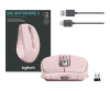 Logitech MX Anywhere 3 - Maus - Laser - 6 Tasten - kabellos - Bluetooth, 2.4 GHz - kabelloser Empfänger (USB)