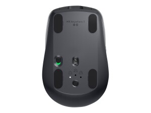 Logitech MX Anywhere 3 - Maus - Laser - 6 Tasten - kabellos - 2.4 GHz, Bluetooth - kabelloser Empfänger (USB)
