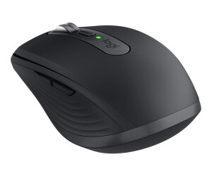 Logitech MX Anywhere 3 - Mouse - Laser - 6 keys - Wireless - Bluetooth, 2.4 GHz - Wireless receiver (USB)