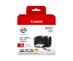 Canon PGI -1500XL C/M/Y/BK Multipack - High productivity