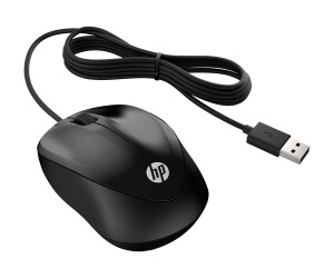 HP 1000 - Maus - rechts- und linkshändig - kabelgebunden