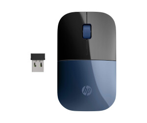 HP Z3700 - Maus - 3 Tasten - kabellos - 2.4 GHz - kabelloser Empfänger (USB)