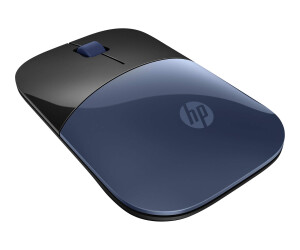 HP Z3700 - Mouse - 3 keys - wireless - 2.4 GHz - Wireless recipient (USB)