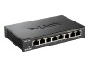 D-Link DGS 108 - Switch - unmanaged - 8 x 10/100/1000