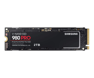 Samsung 980 PRO MZ-V8P2T0BW - SSD - verschlüsselt - 2 TB - intern - M.2 2280 - PCIe 4.0 x4 (NVMe)