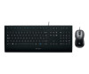 Logitech K280E - keyboard - USB - German - Black