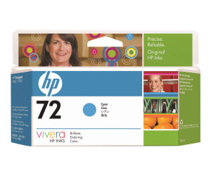 HP 72 - 130 ml - cyan - original - design jet