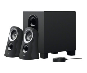 Logitech Z -313 - loudspeaker system - for PC - 2.1 channel - 25 watts (total)