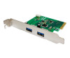 FANTEC USB-Adapter - PCIe - USB 3.1 x 2