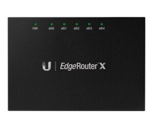 UbiQuiti EdgeRouter X - Router - GigE