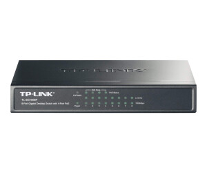 TP-LINK TL-SG1008P - Switch - unmanaged - 4 x 10/100/1000...