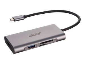 Acer 7-In-1 - Dockingstation - USB-C - HDMI - für...