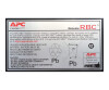 APC Replacement Battery Cartridge #110 - USV-Akku