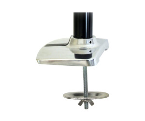 Ergotron LX - Befestigungskit (Gelenkarm, Spannbefestigung für Tisch, Erweiterungsadapter, Befestigung für Kabeldurchgang, 7"-Säule) - für LCD-Display - Polished Aluminum - Bildschirmgröße: bis zu 86,4 cm (bis zu 34 Zoll)