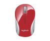 Logitech M187 - Mouse - Visually - 3 keys - wireless - 2.4 GHz - Wireless recipient (USB)