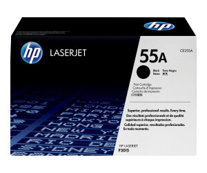 HP 55A - Schwarz - original - LaserJet - Tonerpatrone (CE255A)