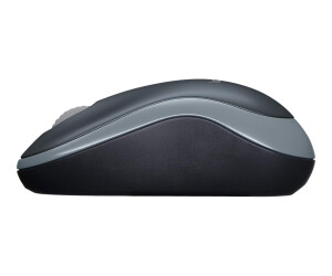 Logitech M185 - Mouse - Visually - Wireless - 2.4 GHz -...