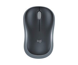 Logitech M185 - Mouse - Visually - Wireless - 2.4 GHz -...