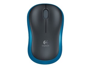Logitech M185 - Maus - optisch - kabellos - 2.4 GHz -...