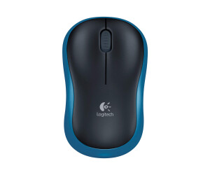 Logitech M185 - Maus - optisch - kabellos - 2.4 GHz - kabelloser Empfänger (USB)