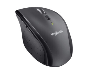 Logitech M705 - Maus - Für Rechtshänder - Laser - kabellos - 2.4 GHz - kabelloser Empfänger (USB)