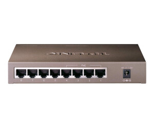 TP-LINK TL-SF1008P - Switch - 4 x 10/100 (PoE)