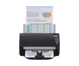 Fujitsu Fi -7160 - Document scanner - Dual CCD - Duplex - 216 x 355.6 mm - 600 dpi x 600 dpi - up to 60 pages/min. (monochrome)