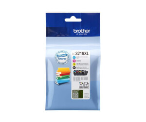 Brother LC3219XL Value Pack - 4 -pack - XL - black,...