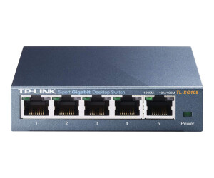 TP-LINK TL-SG105 5-Port Metal Gigabit Switch